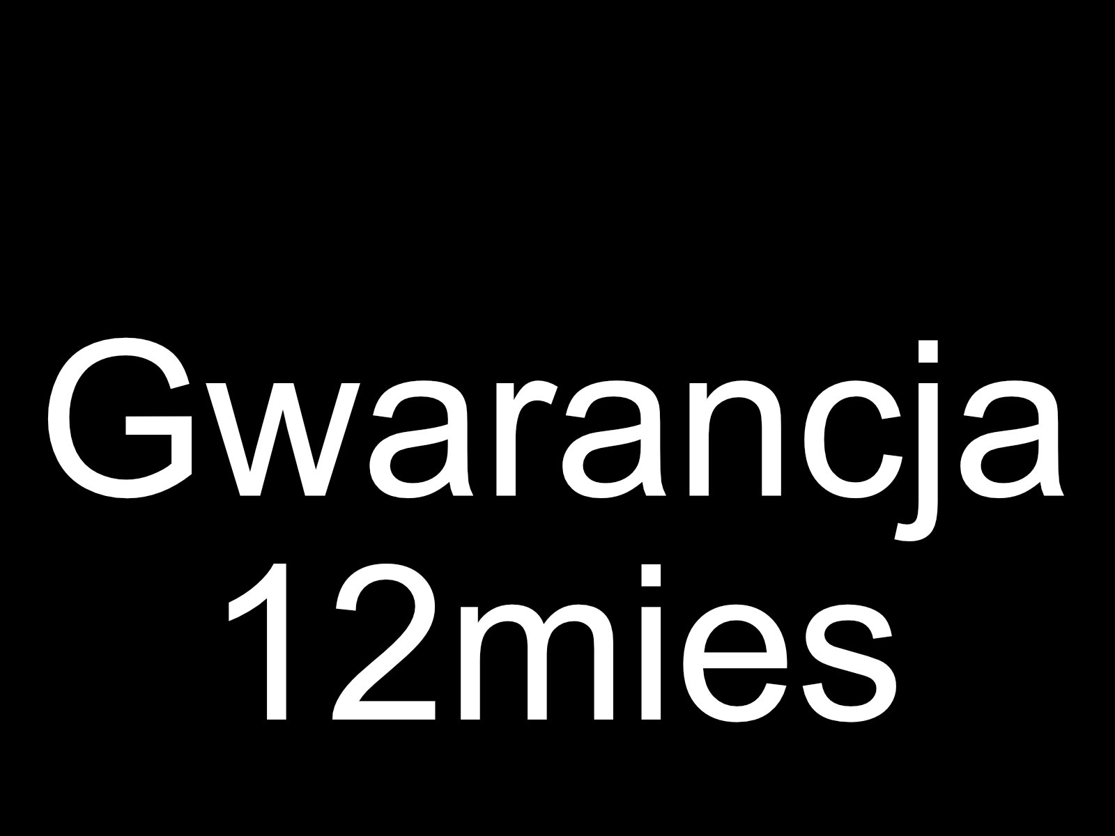 Gwarancja 12 miesięcy — pełna ochrona i wsparcie